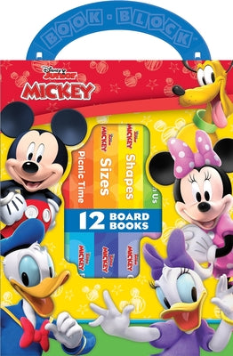 Disney Junior Mickey Mouse Clubhouse: 12 Board Books: 12 Board Books by Pi Kids