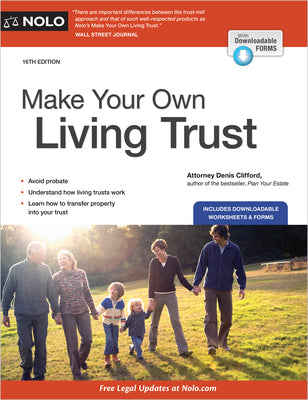 Make Your Own Living Trust by Clifford, Denis