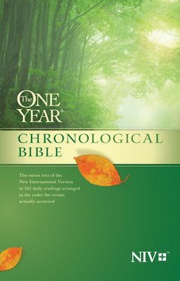One Year Chronological Bible-NIV by Tyndale