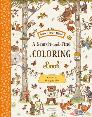 Brown Bear Wood: A Search-And-Find Coloring Book: Over 100 Things to Find by Piercey, Rachel