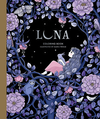 Luna Coloring Book by Trolle, Maria