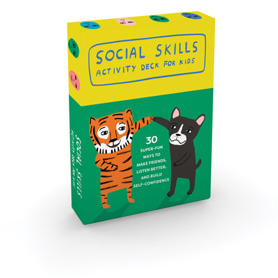 Social Skills Activity Deck for Kids: 30 Super Fun Ways to Make Friends, Listen Better, and Build Self-Confidence by Petersen, Brad