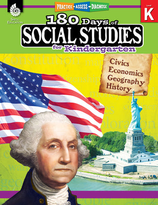 180 Days of Social Studies for Kindergarten: Practice, Assess, Diagnose by Flynn, Kathy