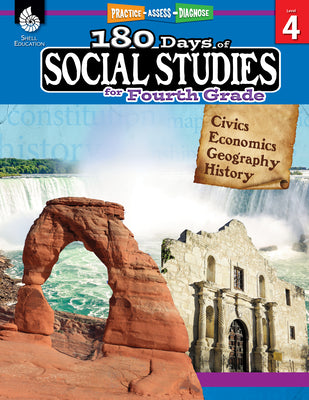 180 Days of Social Studies for Fourth Grade: Practice, Assess, Diagnose by Tomlinson, Marla