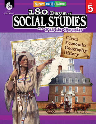 180 Days of Social Studies for Fifth Grade: Practice, Assess, Diagnose by Cotton, Catherine