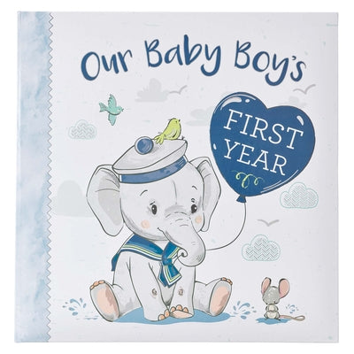 Memory Book Our Baby Boy's First Year by Christian Art Gifts Inc