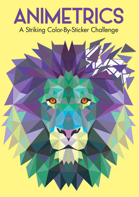 Animetrics: A Striking Color-By-Sticker Challenge by Clucas, Jack