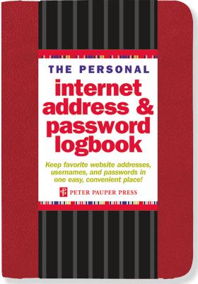 Internet Log Bk Red by Peter Pauper Press, Inc