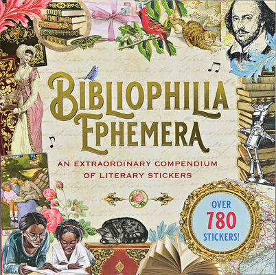 Bibliophilia Ephemera Sticker Book by Peter Pauper Press Inc