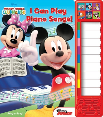 Disney Junior Mickey Mouse Clubhouse: I Can Play Piano Songs! Sound Book by Pi Kids