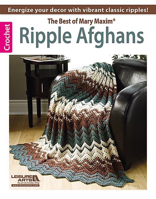Ripple Afghans -- The Best of Mary Maxim by Jensen, Candi