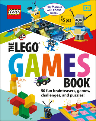 The Lego Games Book: 50 Fun Brainteasers, Games, Challenges, and Puzzles! by Kosara, Tori