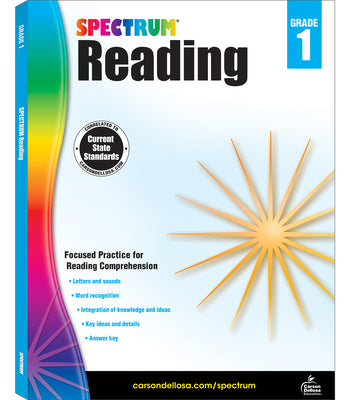 Spectrum Reading Workbook, Grade 1 by Spectrum