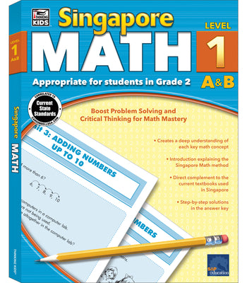 Singapore Math, Grade 2 by Thinking Kids