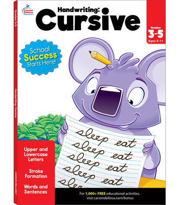 Handwriting: Cursive Workbook by Brighter Child