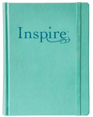 Inspire Bible-NLT-Elastic Band Closure: The Bible for Creative Journaling by Tyndale