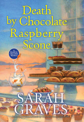 Death by Chocolate Raspberry Scone by Graves, Sarah