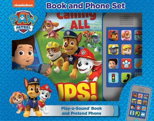 Nickelodeon Paw Patrol: Calling All Pups Book and Phone Sound Book Set [With Toy and Battery] by Pi Kids