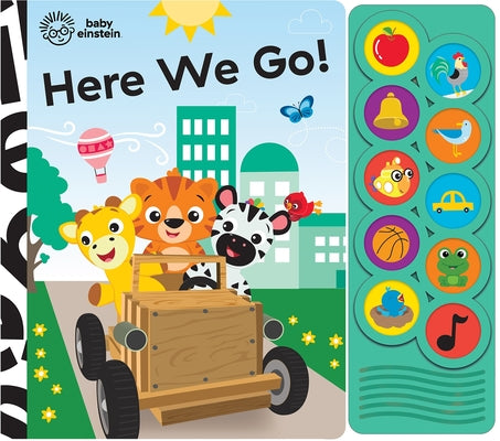 Baby Einstein: Here We Go! Sound Book by Pi Kids