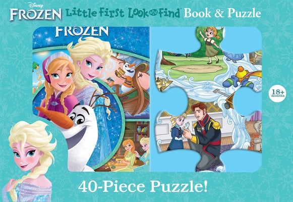 Disney Frozen: Little First Look and Find Book & Puzzle by Pi Kids