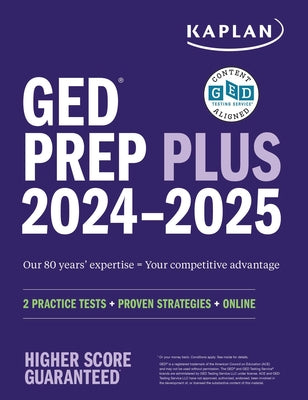 GED Test Prep Plus 2024-2025: Includes 2 Full Length Practice Tests, 1000+ Practice Questions, and 60+ Online Videos by Van Slyke, Caren