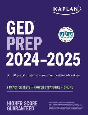 GED Test Prep 2024-2025: 2 Practice Tests + Proven Strategies + Online by Van Slyke, Caren
