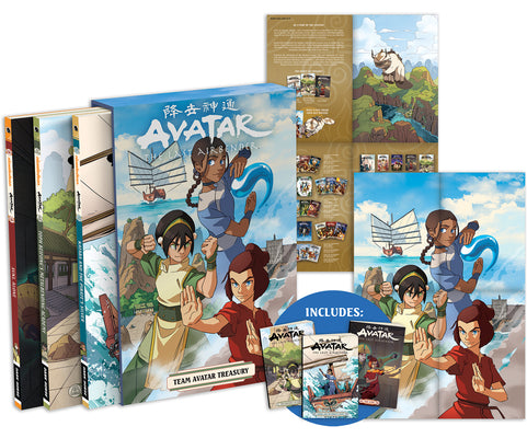 Avatar: The Last Airbender--Team Avatar Treasury Boxed Set (Graphic Novels) by Hicks, Faith Erin