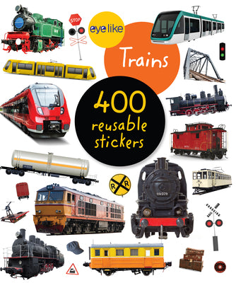 Eyelike Stickers: Trains by Workman Publishing