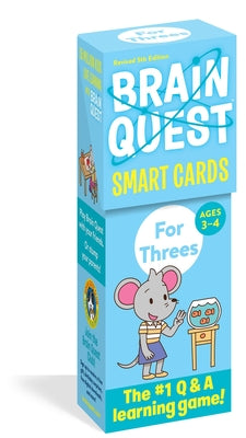 Brain Quest for Threes Smart Cards Revised 5th Edition by Workman Publishing