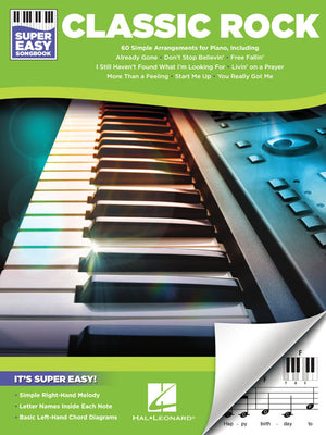 Classic Rock - Super Easy Songbook by Hal Leonard Corp