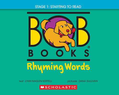 Bob Books - Rhyming Words Hardcover Bind-Up Phonics, Ages 4 and Up, Kindergarten (Stage 1: Starting to Read) by Kertell, Lynn Maslen