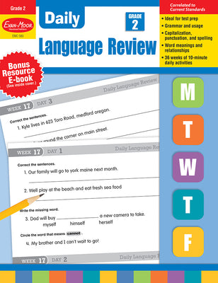 Daily Language Review Grade 2 by Evan-Moor Educational Publishers