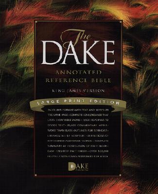 Dake Annotated Reference Bible-KJV-Large Print by Dake, Finis Jennings