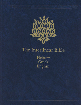 Interlinear Bible-PR-Hebrew/Greek/English by Hendrickson Publishers