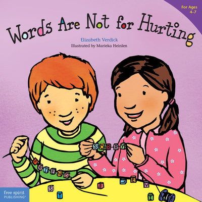 Words Are Not for Hurting by Verdick, Elizabeth