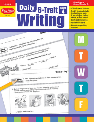 Daily 6-Trait Writing Grade 4 by Evan-Moor Educational Publishers