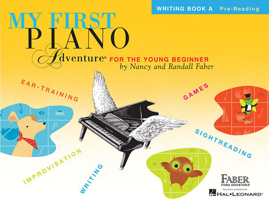 My First Piano Adventure Writing Book a with Online Audio by Faber, Nancy