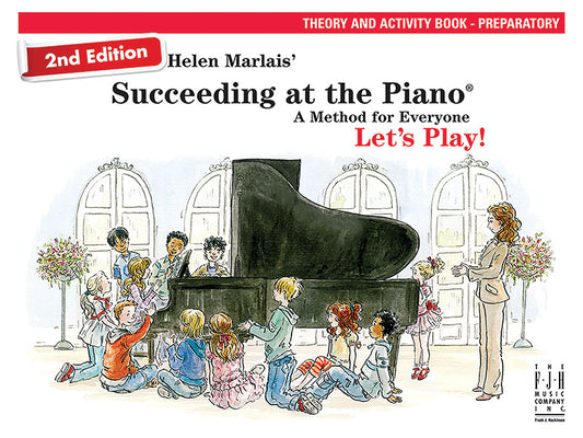 Succeeding at the Piano, Theory & Activity Book - Preparatory (2nd Edition) by Marlais, Helen
