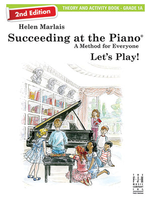 Succeeding at the Piano, Theory & Activity Book - Grade 1a (2nd Edition) by Marlais, Helen
