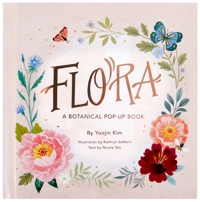 Flora: A Botanical Pop-Up Book by Kim, Yoojin