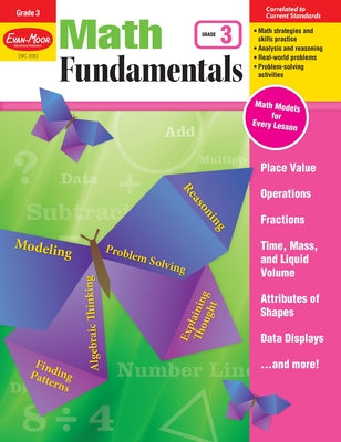 Math Fundamentals, Grade 3 by Evan-Moor Educational Publishers