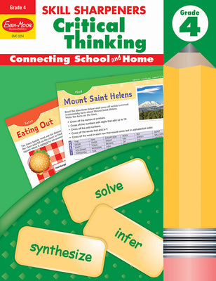 Skill Sharpeners Critical Thinking, Grade 4 by Evan-Moor Educational Publishers