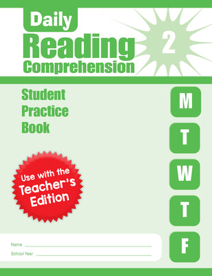 Daily Reading Comprehension, Grade 2 Sb by Educational Publishers, Evan-Moor