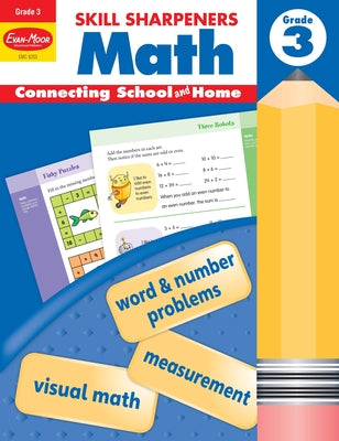 Skill Sharpeners: Math, Grade 3 by Educational Publishers, Evan-Moor