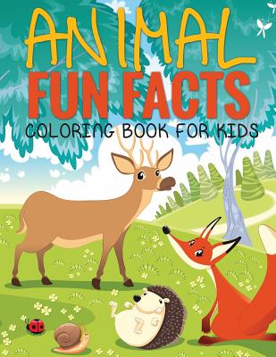 Animal Fun Facts (Coloring Book for Kids) Paperback by Koontz, Marshall