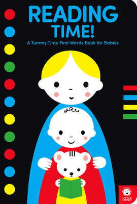 Reading Time!: A Tummy Time First Words Book for Babies by Books, Mama Makes