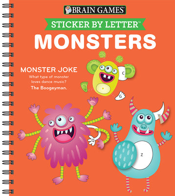 Sticker by Letter: Monsters by Publications International Ltd