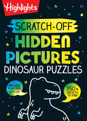 Scratch-Off Hidden Pictures Dinosaur Puzzles by Highlights
