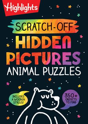 Scratch-Off Hidden Pictures Animal Puzzles by Highlights