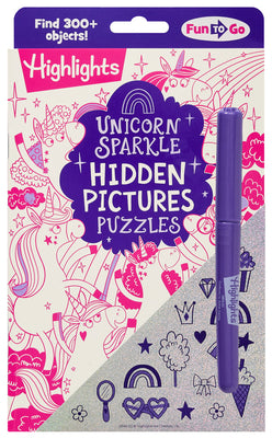 Unicorn Sparkle Hidden Pictures Puzzles by Highlights